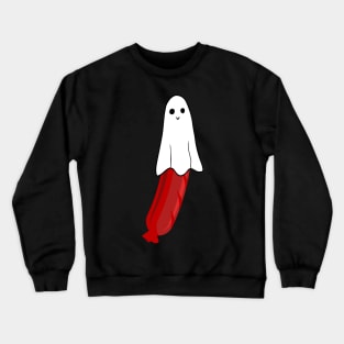 Halloween | Happy Halloweiner | Ghost | Gift for Halloween Fans | Hotdog Crewneck Sweatshirt